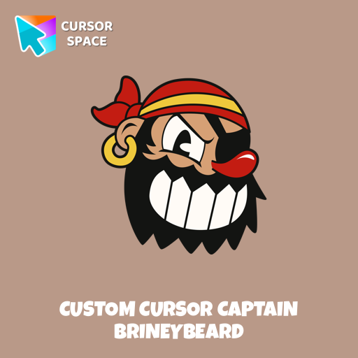 Custom Cursor Captain Brineybeard