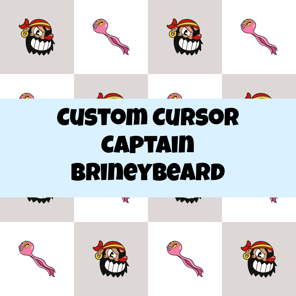 Custom Cursor Captain Brineybeard